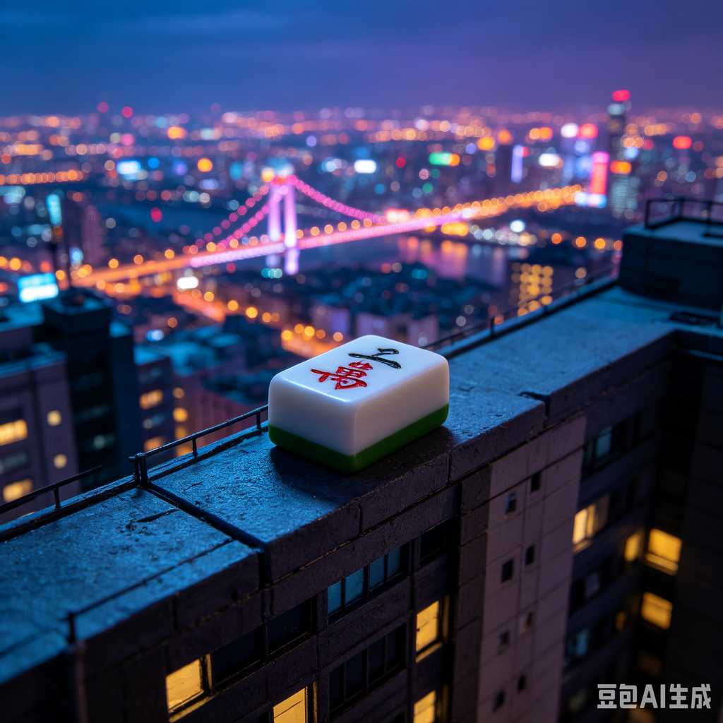 cute mini mahjong tiles set