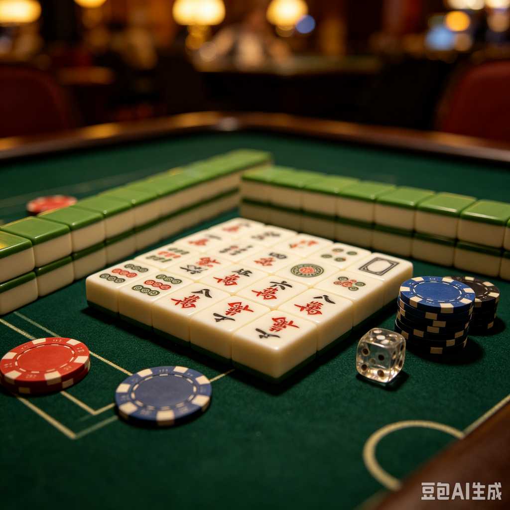 wear resistant print mahjong set