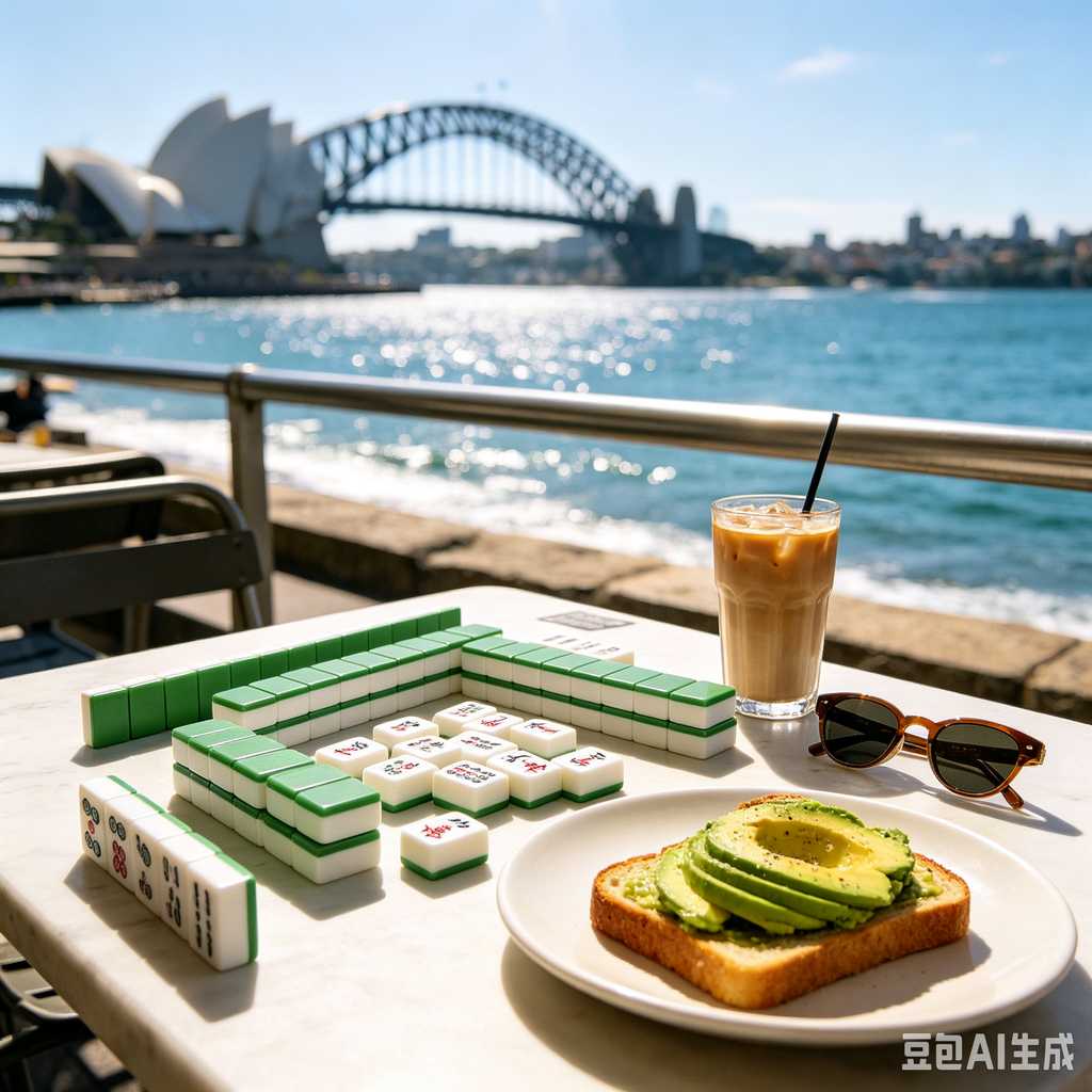 artistic mahjong tiles set